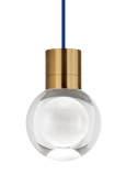 Natural Brass<br>Blue Cord