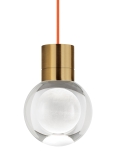 Natural Brass<br>Orange Cord