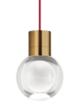 Natural Brass<br>Red Cord