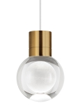 Natural Brass<br>White Cord