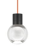 Black Finish<br>Orange Cord