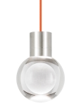Satin Nickel Finish<br>Orange Cord
