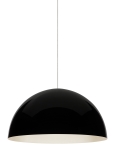 High Gloss Black / White