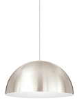 Satin Nickel / White