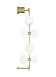 Glass Orbs Surface Mount Side View