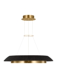 Washed Black/Hand-Rubbed Antique Brass