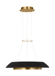 Washed Black/Hand-Rubbed Antique Brass