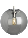 Smoke / Satin Nickel<br>Incandescent