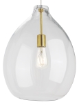 Clear/Natural Brass Incandescent