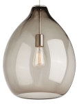 Smoke/Satin Nickel<br>Incandescent