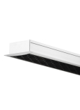 Satin Aluminum with Black Louver Shown Off