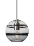 Smoke / Satin Nickel