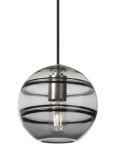 Smoke / Satin Nickel View from Below