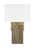Natural Brass/Oak
