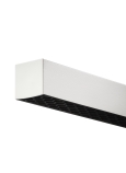 White with Black Louver Shown Off