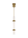 3-Glass/Aged Brass