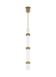 4-Glass/Aged Brass