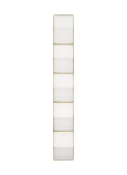 White Linen/Natural Brass